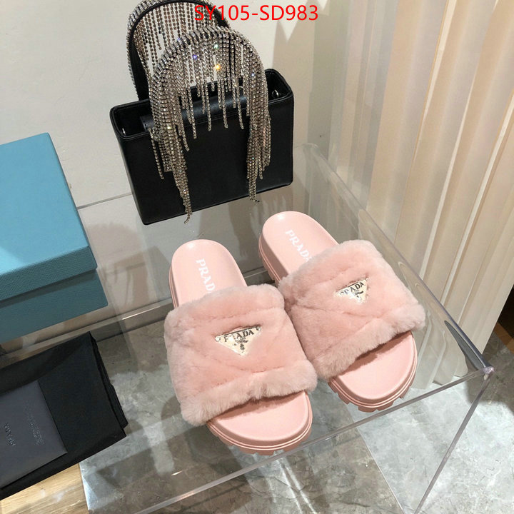 Women Shoes-Prada,replcia cheap from china , ID: SD983,$: 105USD