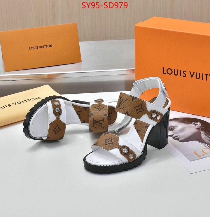 Women Shoes-LV,fake aaaaa , ID: SD979,$: 95USD