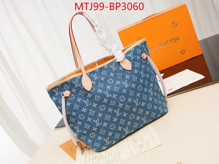 LV Bags(4A)-Neverfull-,mirror copy luxury ,ID: BP3060,$: 99USD