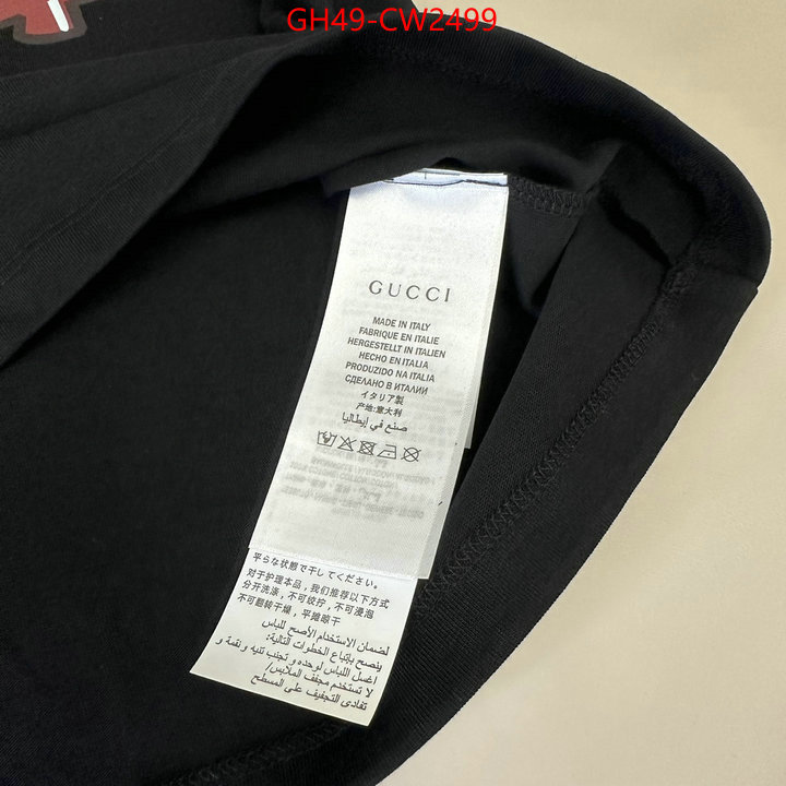 Clothing-Gucci,what are the best replica , ID: CW2499,$: 49USD