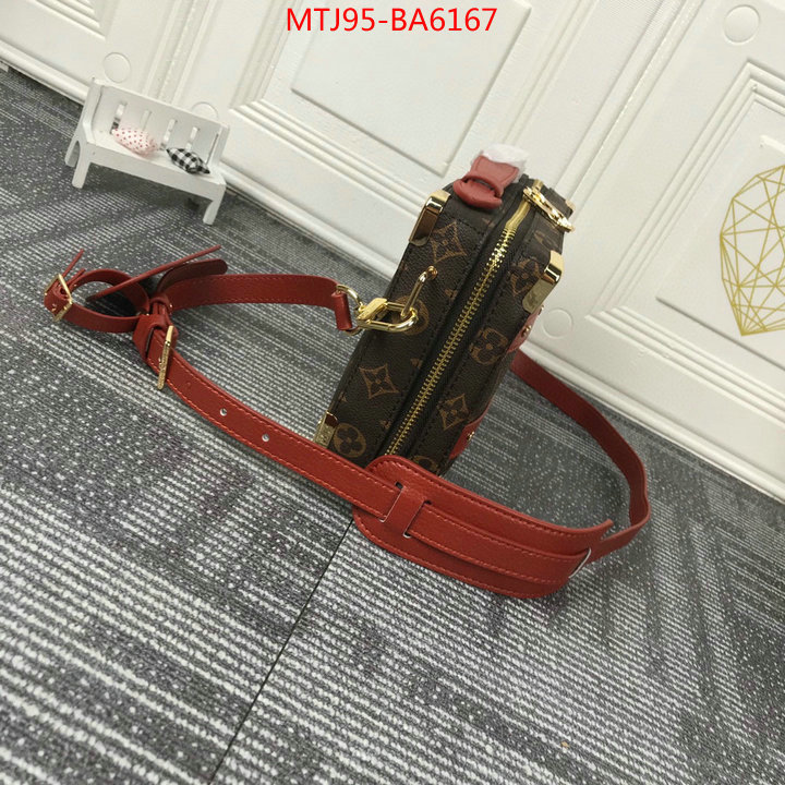 LV Bags(4A)-Petite Malle-,the quality replica ,ID: BA6167,$: 95USD