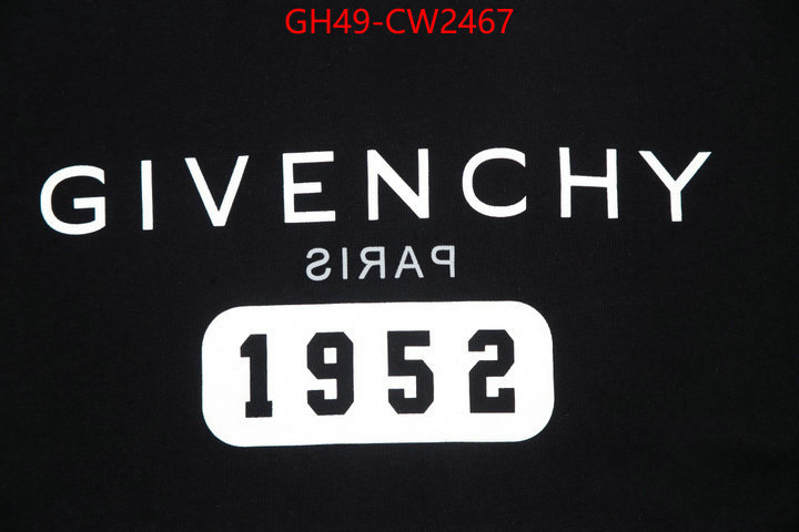 Clothing-Givenchy,buy best quality replica ,ID: CW2467,$: 49USD