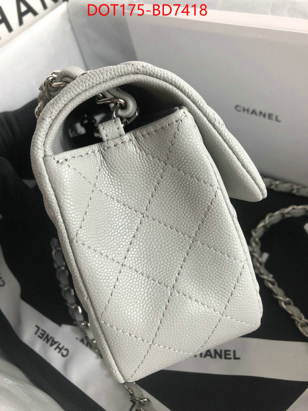 Chanel Bags(TOP)-Diagonal-,ID: BD7418,$: 175USD