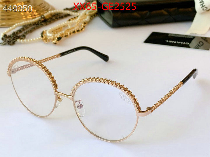 Glasses-Chanel,the highest quality fake , ID: GE2525,$: 65USD