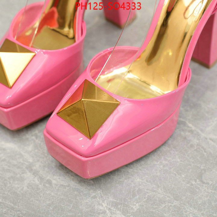 Women Shoes-Valentino,what's the best to buy replica , ID: SO4333,$: 125USD
