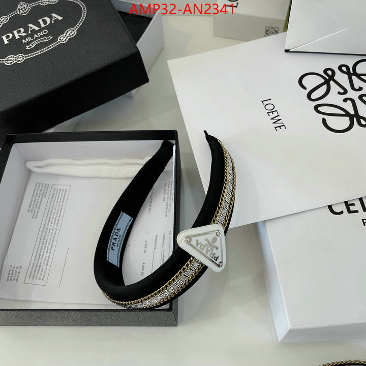 Hair band-Prada,how to buy replica shop , ID: AN2341,$: 32USD