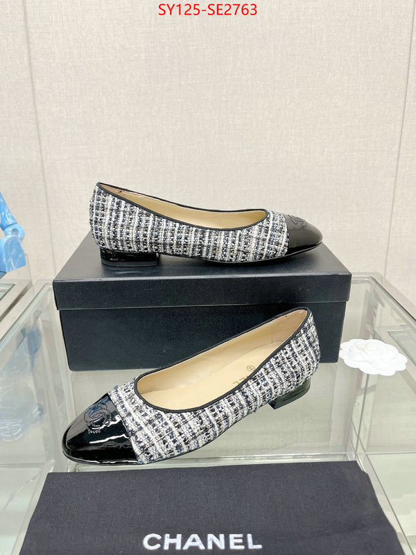 Women Shoes-Chanel,best luxury replica , ID: SE2763,$: 125USD