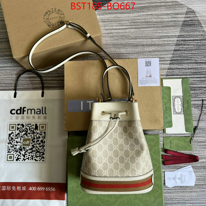 Gucci Bags(TOP)-Diagonal-,designer fashion replica ,ID: BO667,$: 189USD