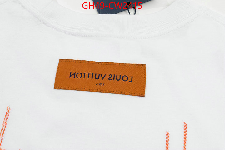 Clothing-LV,quality replica , ID: CW2415,$: 49USD