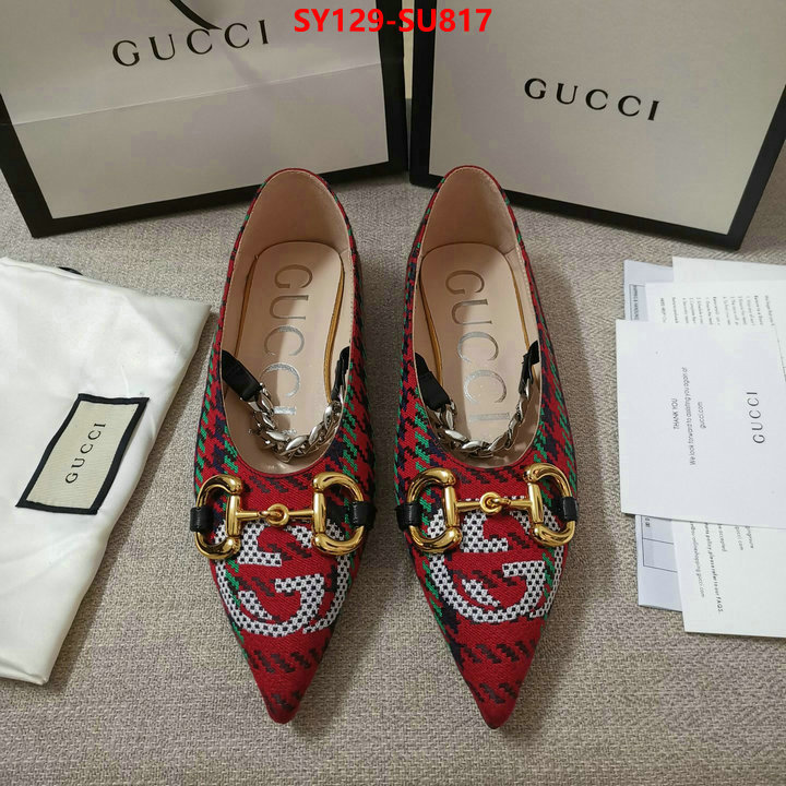 Women Shoes-Gucci,where can i buy the best quality , ID: SU817,$: 129USD