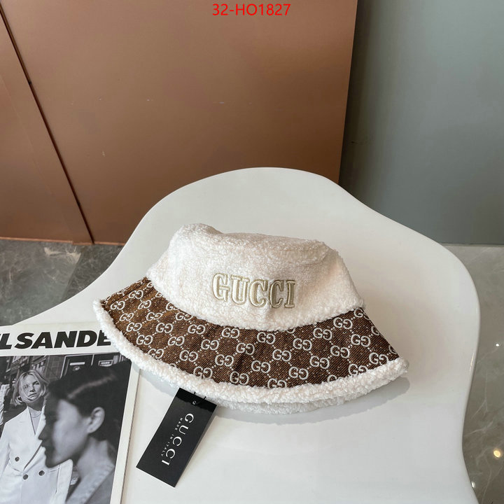 Cap (Hat)-Gucci,new designer replica , ID: HO1827,$: 32USD