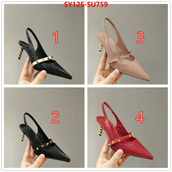 Women Shoes-Valentino,perfect replica , ID: SU759,$: 125USD