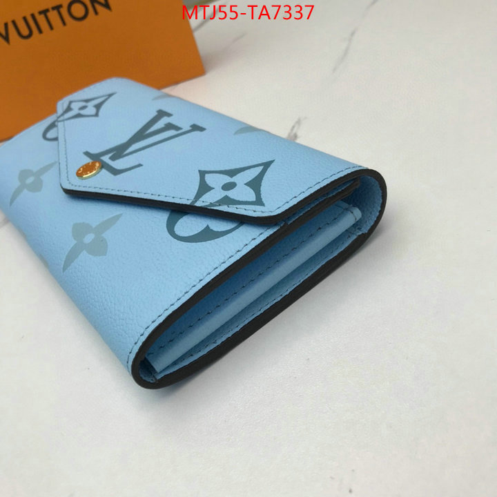 LV Bags(4A)-Wallet,ID: TA7337,$: 55USD