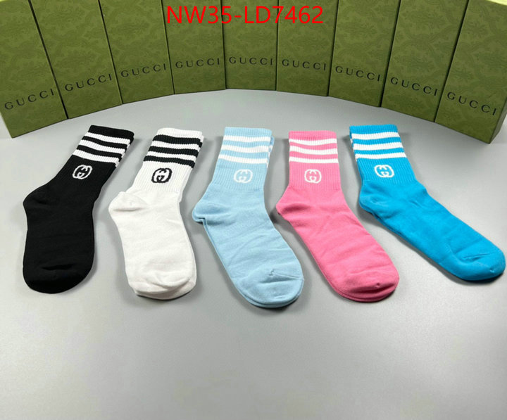 Sock-Gucci,luxury 7 star replica , ID: LD7462,$: 35USD