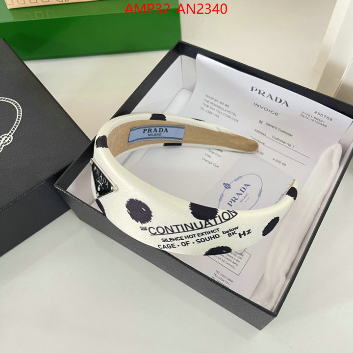 Hair band-Prada,customize the best replica , ID: AN2340,$: 32USD