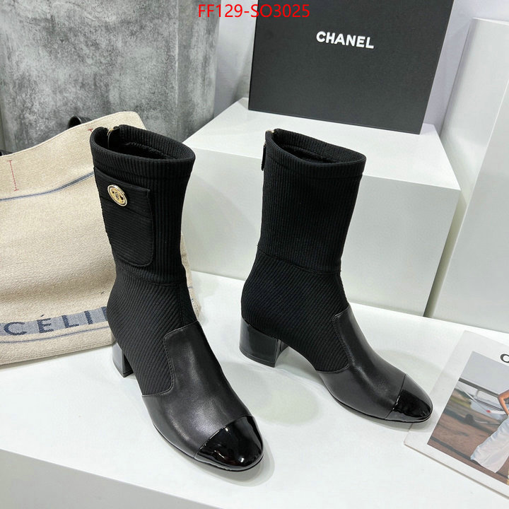 Women Shoes-Chanel,replica sale online , ID: SO3025,$: 129USD