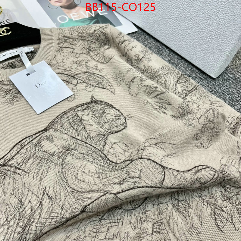 Clothing-Dior,how to find replica shop , ID: CO125,$: 115USD