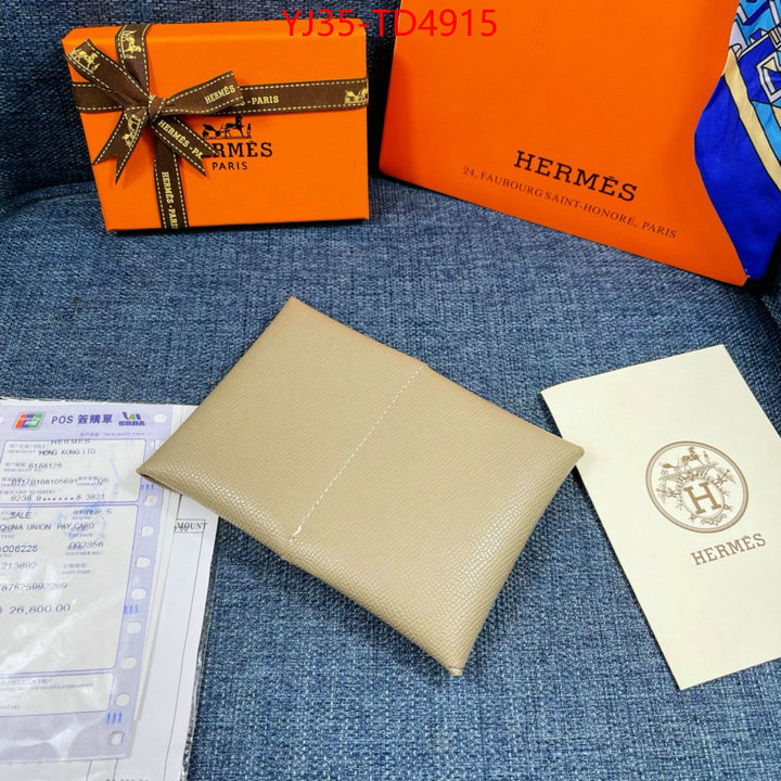 Hermes Bags(4A)-Wallet-,the best designer ,ID: TD4915,$: 35USD