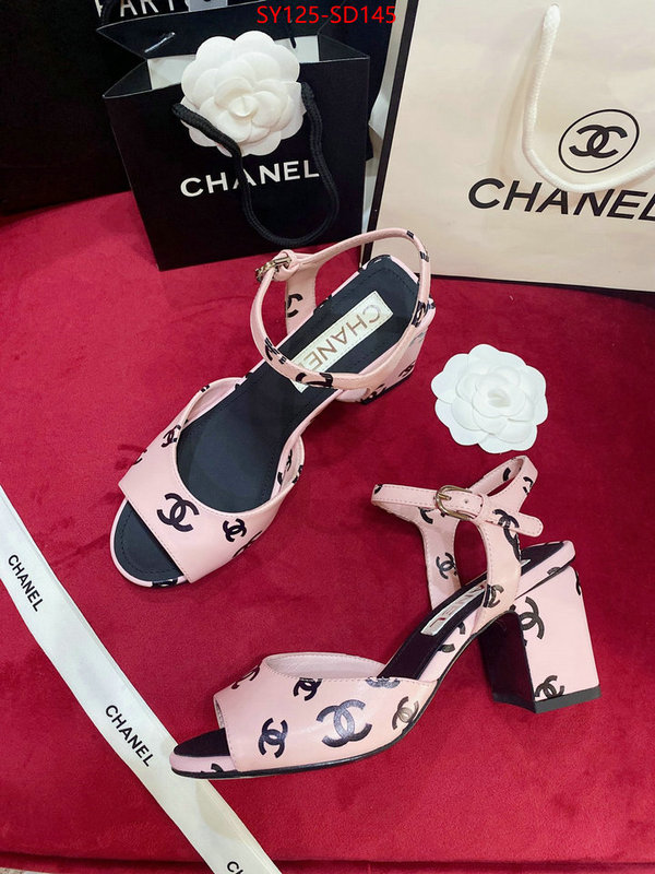 Women Shoes-Chanel,fake , ID: SD145,$: 125USD