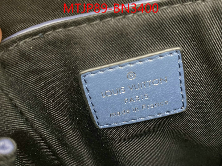 LV Bags(4A)-Backpack-,online store ,ID: BN3400,$: 89USD