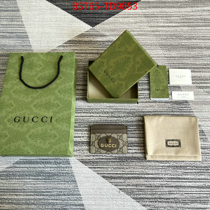 Gucci Bags(TOP)-Wallet-,ID: TD9853,$: 65USD