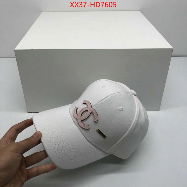 Cap (Hat)-Chanel,designer 1:1 replica , ID: HD7605,$: 37USD