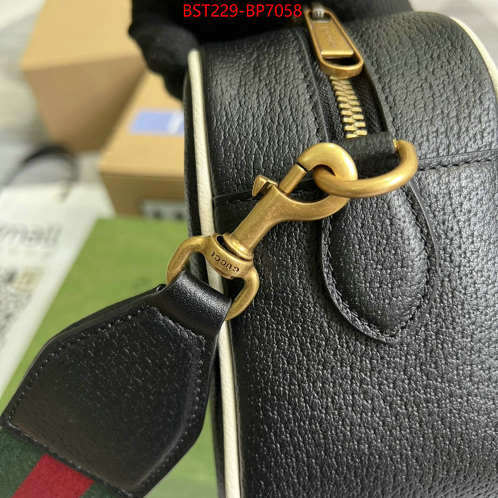 Gucci Bags(TOP)-Diagonal-,good ,ID: BP7058,$: 229USD