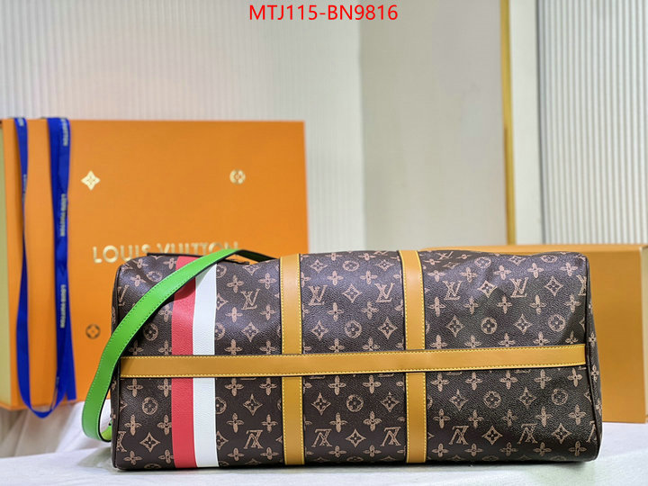 LV Bags(4A)-Keepall BandouliRe 45-50-,quality replica ,ID: BN9816,$: 115USD