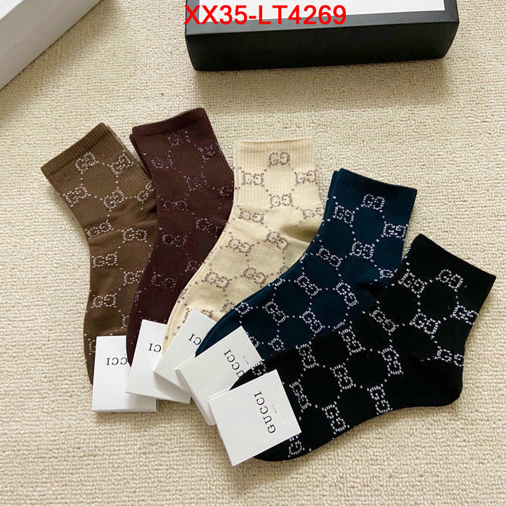 Sock-Gucci,what is a counter quality , ID: LT4269,$: 35USD