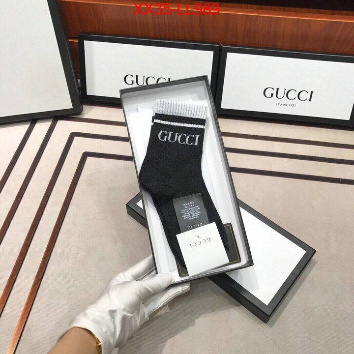 Sock-Gucci,buy cheap , ID: LL989,$:35USD