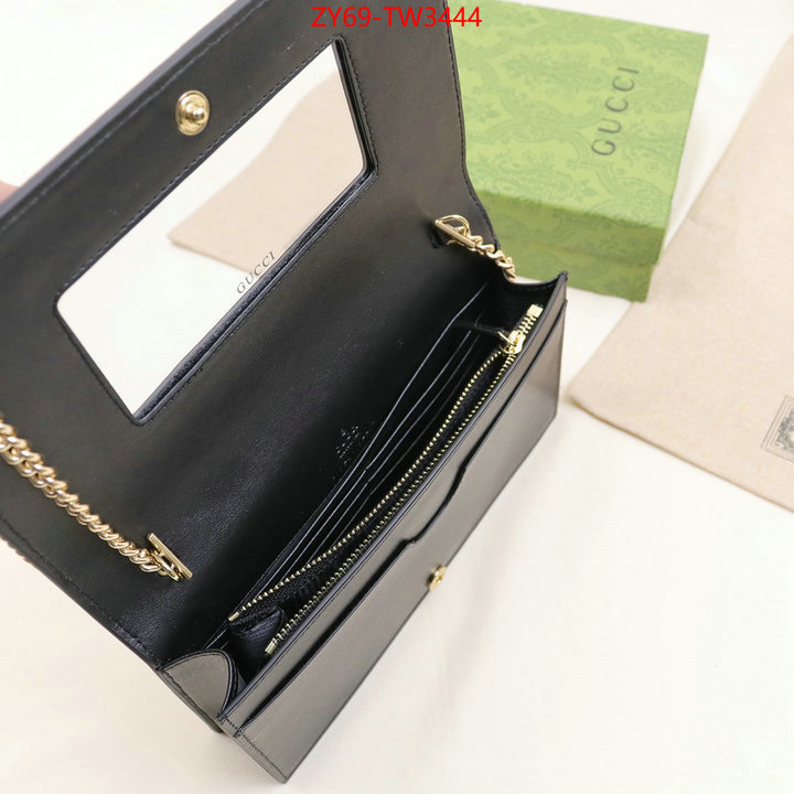 Gucci Bags(4A)-Wallet-,the best ,ID: TW3444,$: 69USD