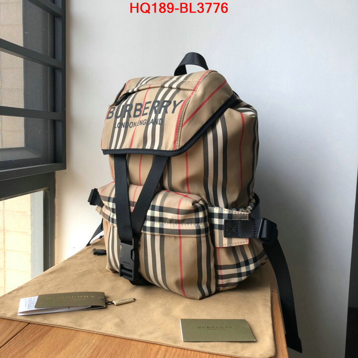 Burberry Bags(TOP)-Backpack-,outlet 1:1 replica ,ID: BL3776,$: 189USD