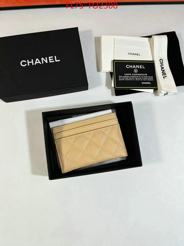 Chanel Bags(TOP)-Wallet-,ID: TO2308,$: 75USD