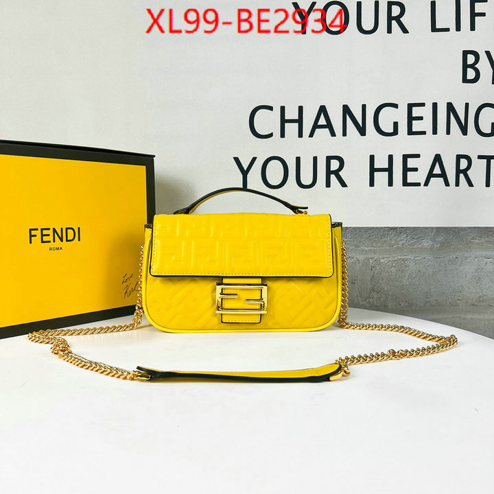 Fendi Bags(4A)-Baguette-,1:1 clone ,ID: BE2934,$: 99USD