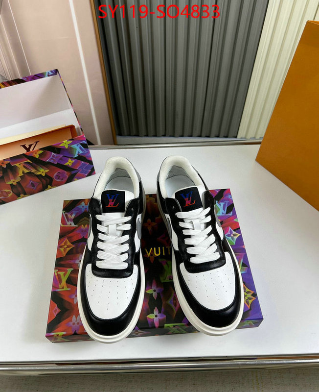 Men Shoes-LV,1:1 replica , ID: SO4833,$: 119USD