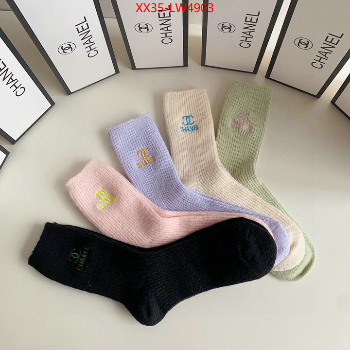 Sock-Chanel,high quality aaaaa replica , ID: LW4903,$: 35USD