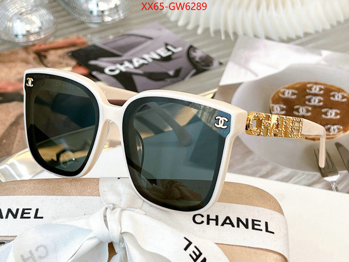 Glasses-Chanel,2023 aaaaa replica customize , ID: GW6289,$: 65USD