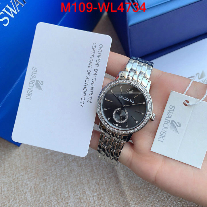 Watch(4A)-Swarovski,the highest quality fake ,ID: WL4734,$: 109USD