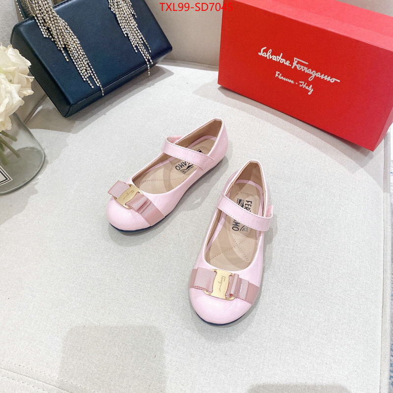 Kids shoes-Ferragamo,quality aaaaa replica , ID: SD7045,$: 99USD