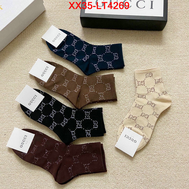 Sock-Gucci,what is a counter quality , ID: LT4269,$: 35USD