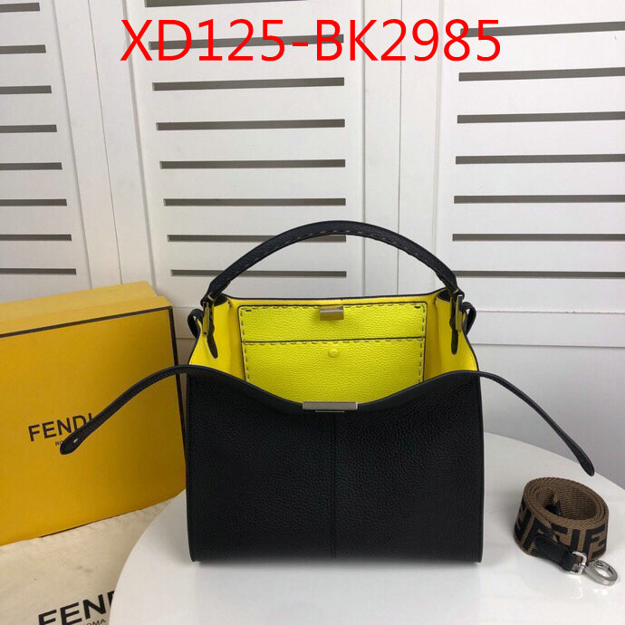 Fendi Bags(4A)-Peekaboo,fake aaaaa ,ID: BK2985,$:125USD