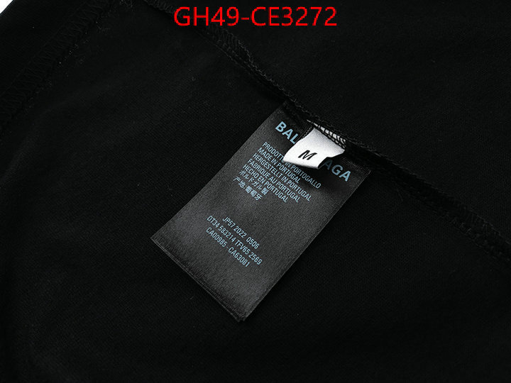 Clothing-Balenciaga,outlet 1:1 replica , ID: CE3272,$: 49USD