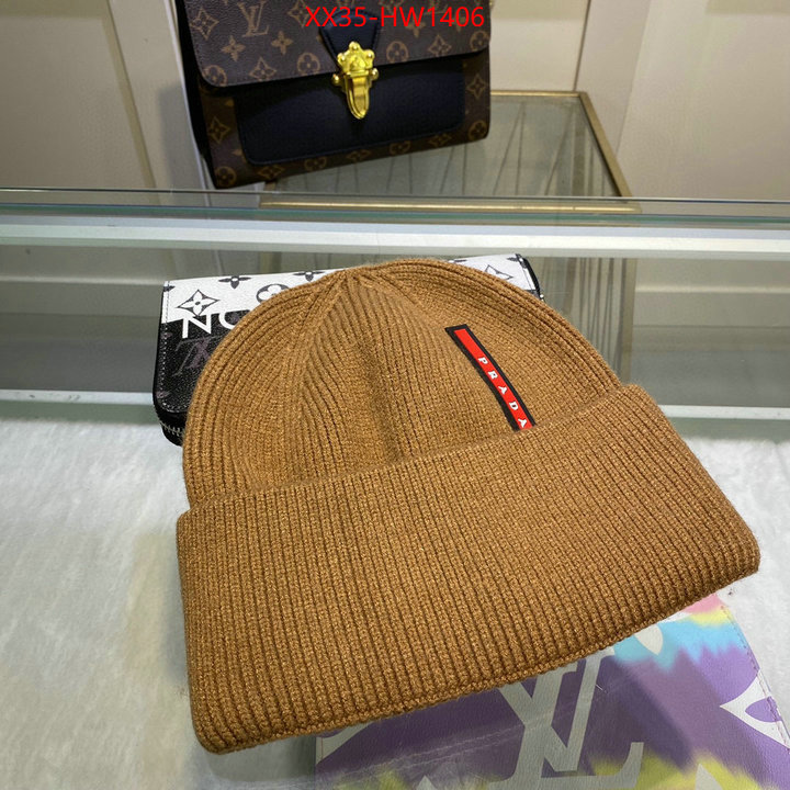 Cap (Hat)-Prada,replica , ID: HW1406,$: 35USD