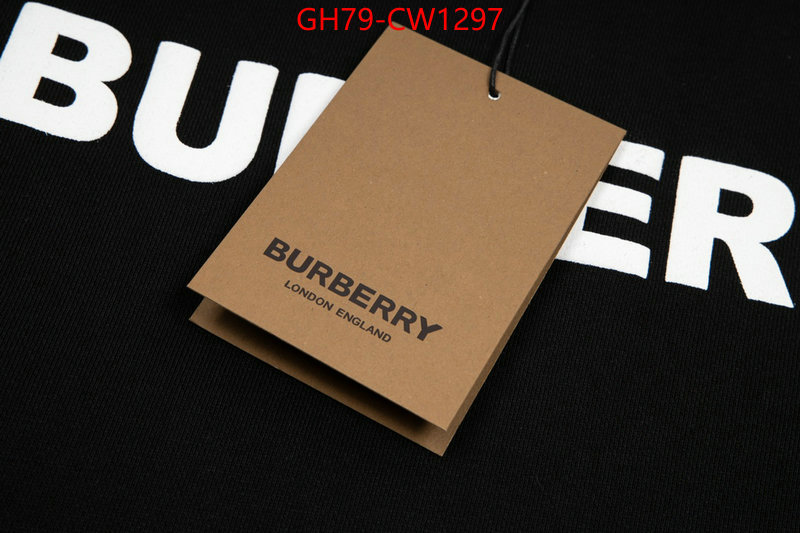 Clothing-Burberry,top sale , ID: CW1297,$: 79USD