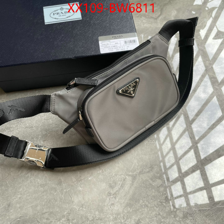 Prada Bags(TOP)-Diagonal-,ID: BW6811,$: 109USD