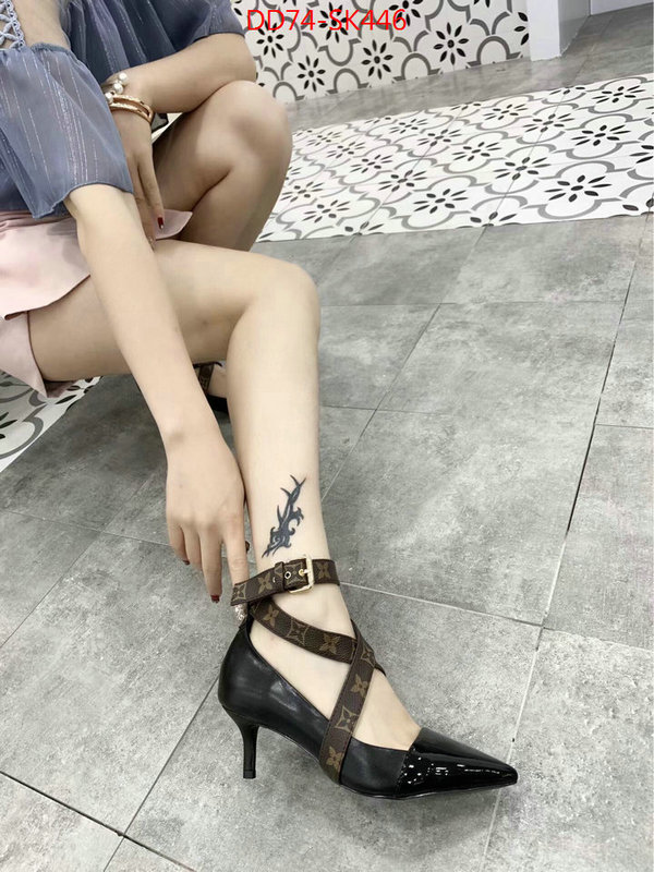 Women Shoes-LV,perfect , ID: SK446,$:74USD