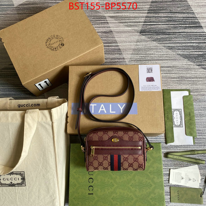 Gucci Bags(TOP)-Diagonal-,ID: BP5570,$: 155USD