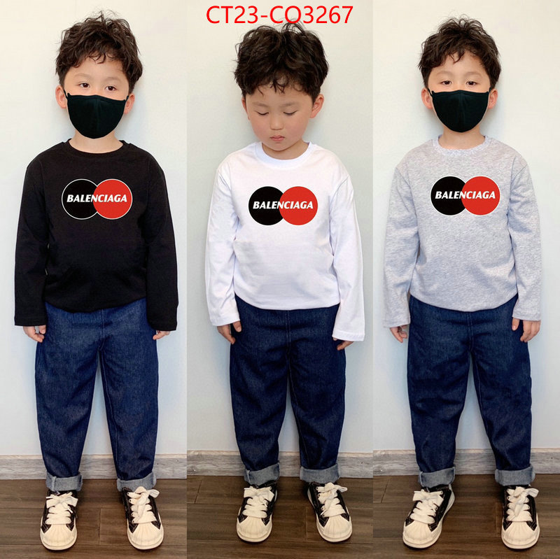 Kids clothing-Balenciaga,knockoff highest quality , ID: CO3267,$: 25USD