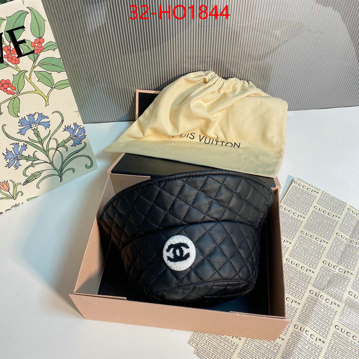 Cap (Hat)-Chanel,replica aaaaa+ designer , ID: HO1844,$: 32USD