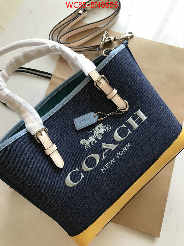 Coach Bags(4A)-Tote-,shop cheap high quality 1:1 replica ,ID: BN8695,$: 85USD